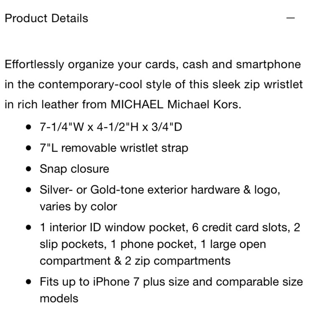 Micheal Kors wallet - Picture 10 of 16